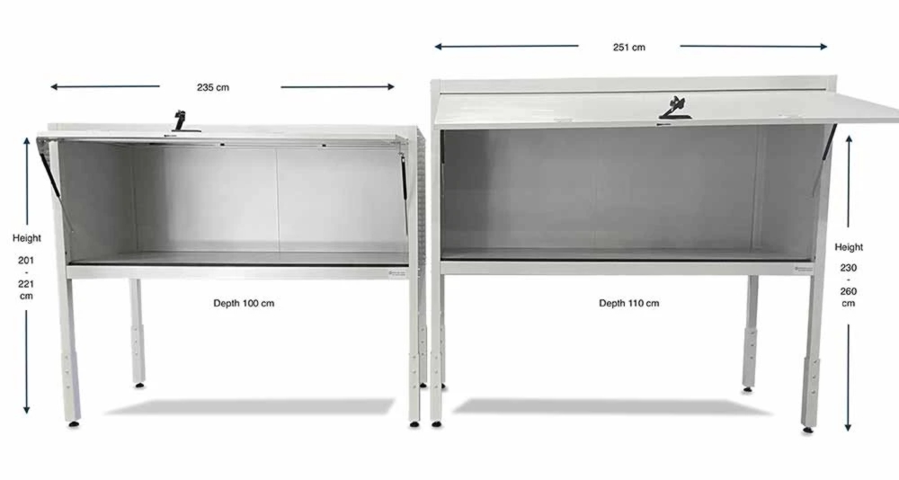 OVER BONNET STORAGE BOX SIZE DIFFERENCE